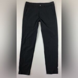 lululemon commission pants slim fit ventlight men’s 32 gray